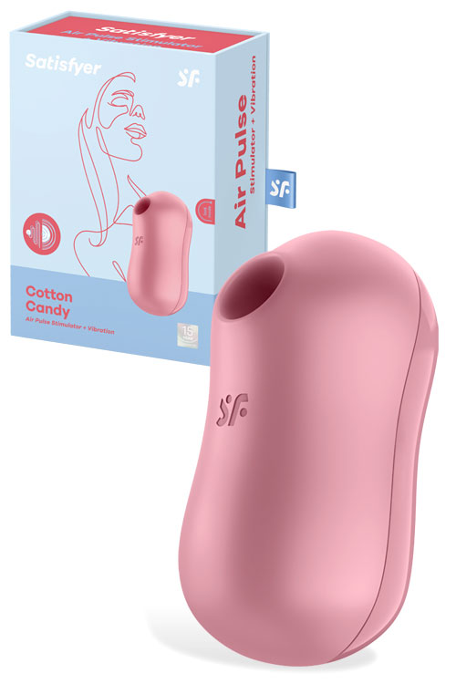 Cotton Candy Clitoral Stimulator with Air Pulse & Vibration