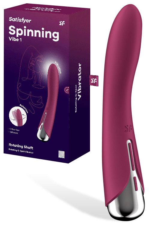 Spinning Vibe 1 Rotating 6.9" G Spot Vibrator