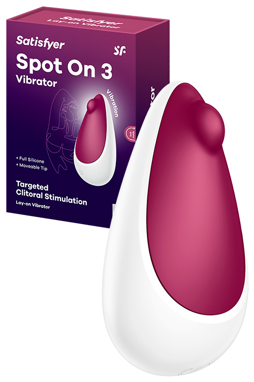 Satisfyer Spot On 3 Lay On Clitoral Vibrator