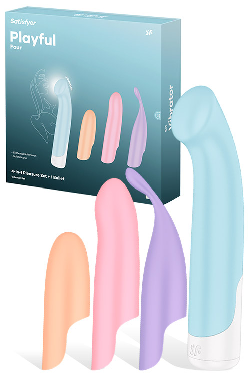 Playful Four 4 in 1 Vibrator Set