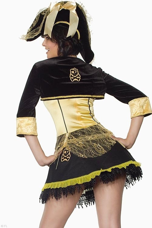 Seven Til Midnight Pirate Lady Costume Fantasy Lingerie Australia 3731