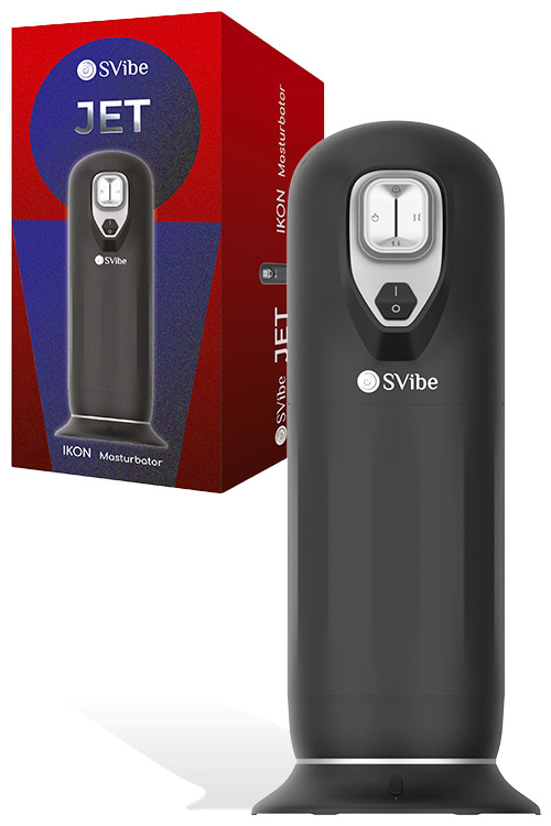 SVibe Ikon Jet Heating and Thrusting Masturbator