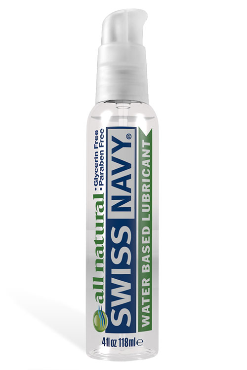 All Natural Water-Based Lubricant (118ml)