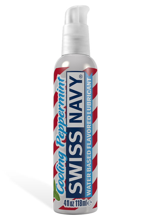 Swiss Navy Cooling Peppermint Flavoured Lubricant (118ml)