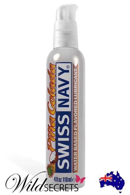 New Swiss Navy Pina Colada Flavoured Lubricant 118ml Sex Lubricant