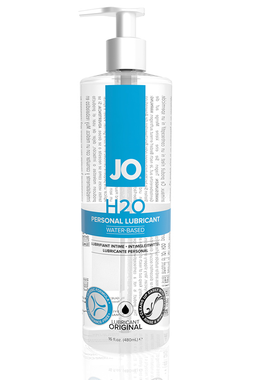 Original H2O Water Based Lubricant with Pump (473ml)