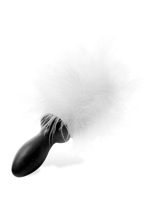 2.5" Anal Plug with Fluffy Bunny Tail