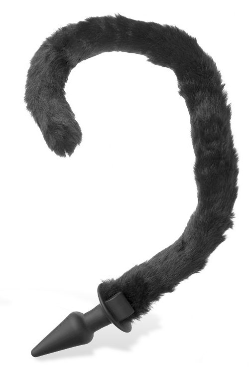 Tailz 4&quot; Anal Plug with Long Cat Tail