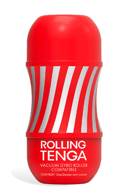 Tenga Original Rolling Cup 6.1&quot; Vacuum Gyro Compatible Stroker