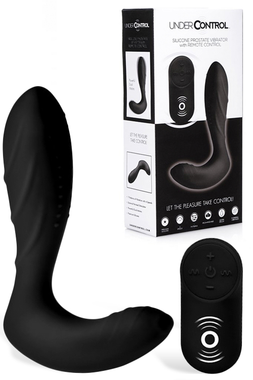5.7" Vibrating Silicone Prostate Massager with Remote