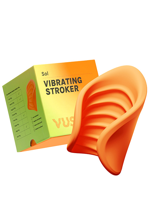 Vush Sol 3.3&quot; Vibrating Stroker