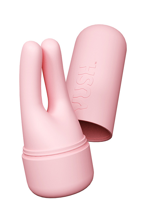 Vush Swish 4.6&quot; Clitoral Vibrator with Dual Tips