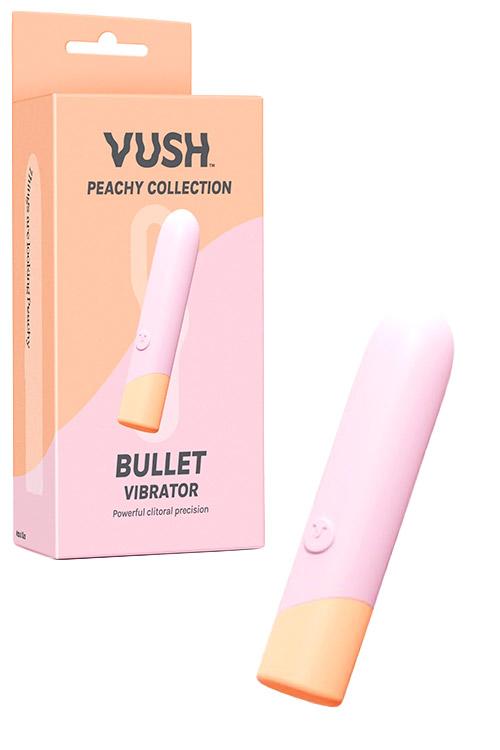 Vush Peachy 3.5&quot; Silicone Bullet Vibrator