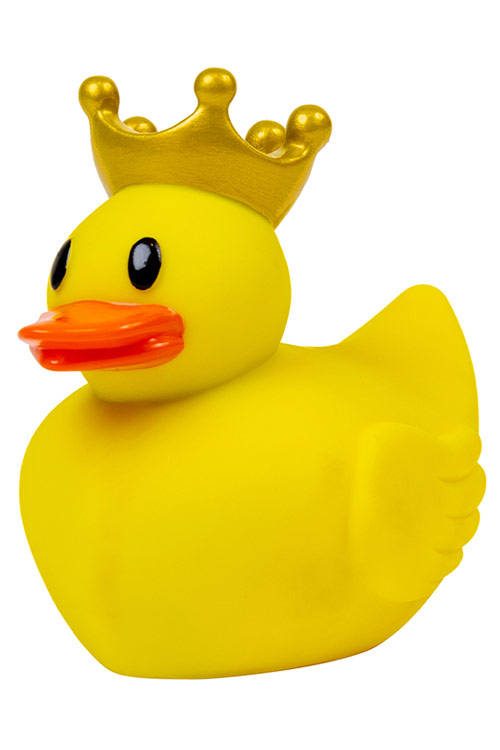 Velvet Brands Lucky Ducky 4.2&quot; Rubber Duck Novelty Vibrator