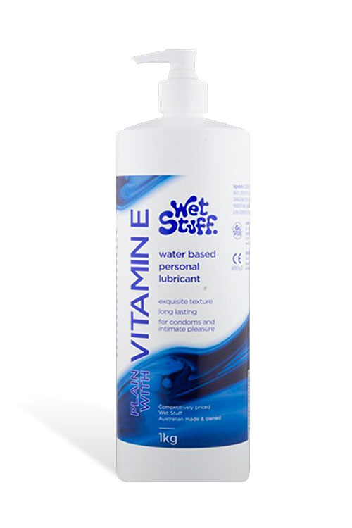 Wet Stuff 1kg Vitamin E Infused Water Based Lubricant