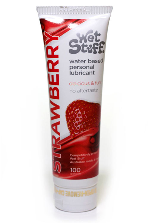 Strawberry Flavoured Lubricant Tube (100g)