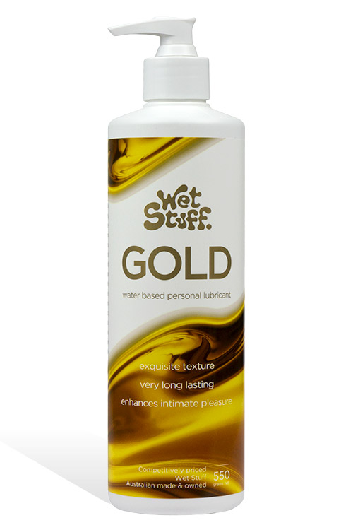 Wet Stuff Gold Lubricant with Pump Dispenser (550g)