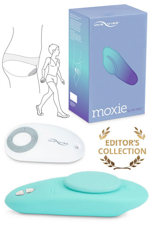Moxie 3.6" Panty Vibrator with Magnetic Clip & App