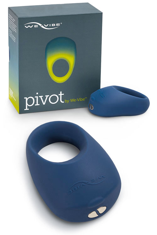Pivot Vibrating Couple's Ring With App