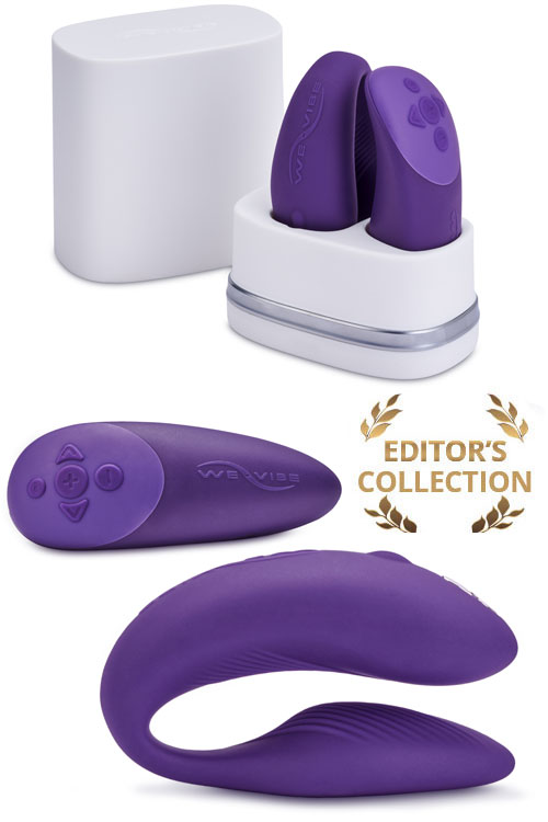 Chorus Adjustable Couples Vibrator With App & Squeeze Remote