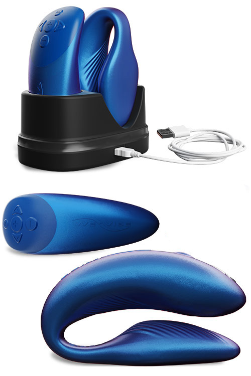 We-Vibe Chorus 3.4&quot; App & Remote Controlled  Adjustable Couples Vibrator