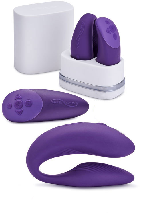 We-Vibe Chorus 3.4&quot; App & Remote Controlled  Adjustable Couples Vibrator