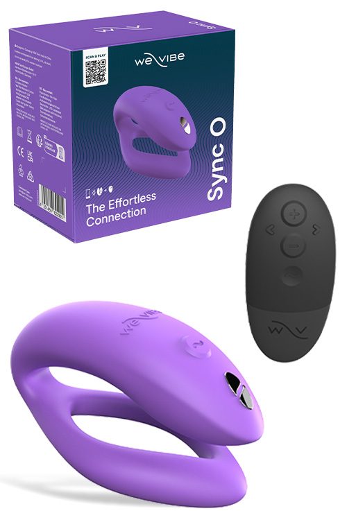 Sync O 3.1" Adjustable Couples Vibrator with App & Remote Control