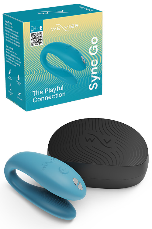 We-Vibe Sync Go App Controlled 3&quot; Travel Couples Vibrator