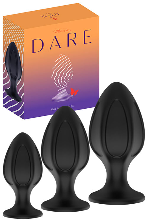 Dare - 3 Piece Silicone Anal Training Kit