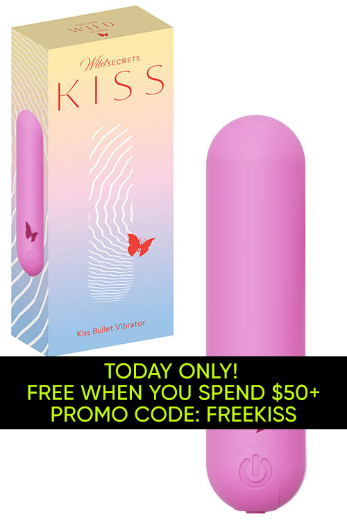 Wild Secrets Kiss 3.2&quot; Bullet Vibrator