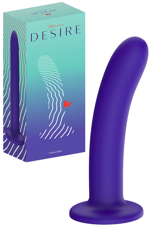 Desire - 6.9" Silicone Dildo With Suction Base