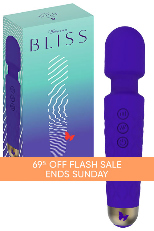 Wild Secrets Bliss 8.1&quot; Wand Massager