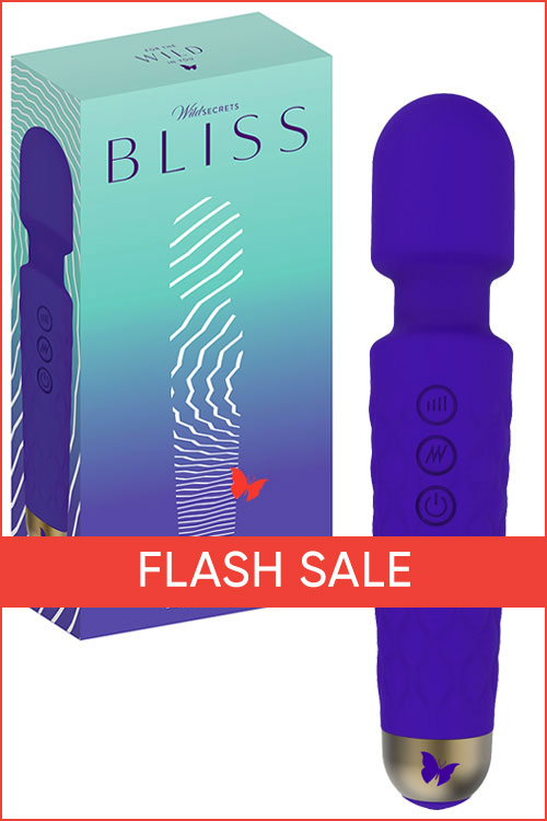 Wild Secrets Bliss 8.1&quot; Wand Massager