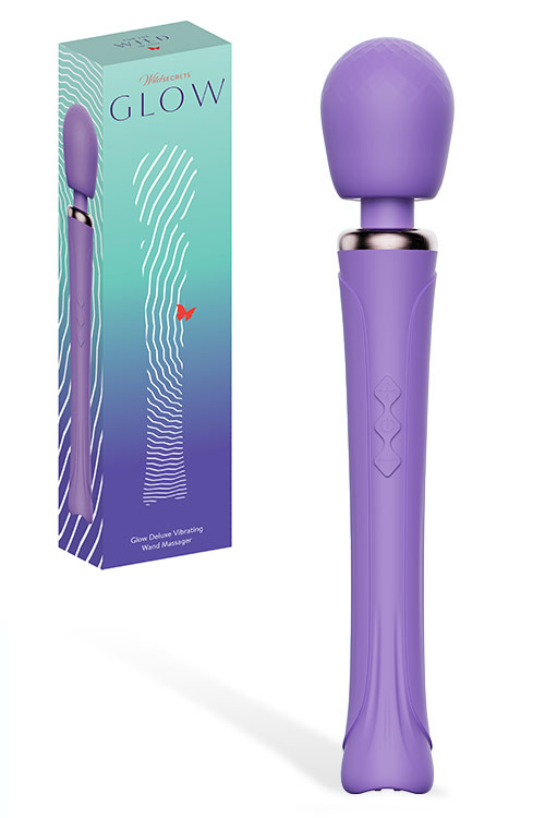 Glow Deluxe Vibrating Wand Massager