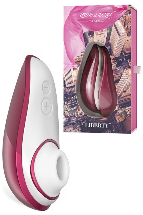 Liberty 4" Clitoral Stimulator with Travel Cover