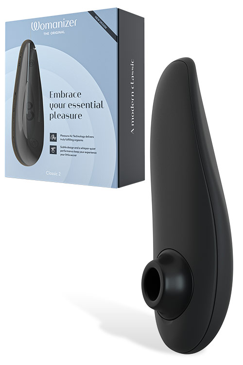 Classic 2 Pleasure Air Clitoral Vibrator with Afterglow