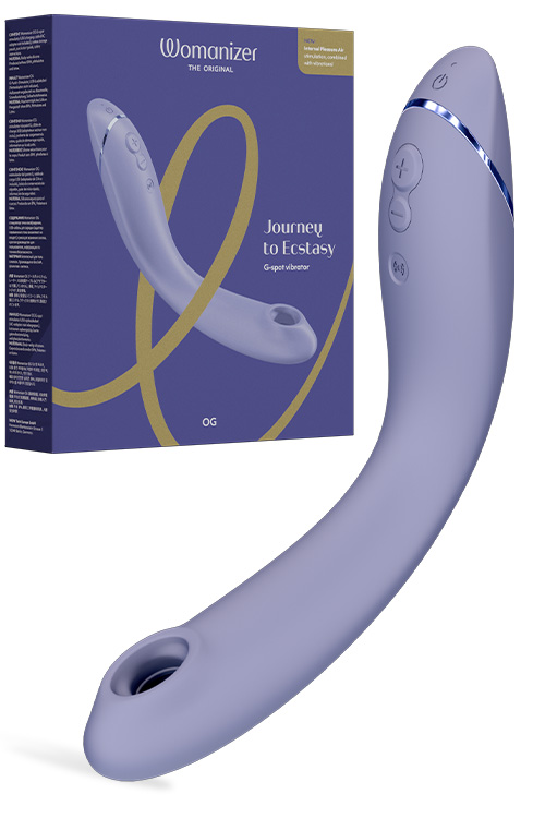 Womanizer OG - 6.9&quot; G-Spot Vibrator with Pleasure Air Stimulation