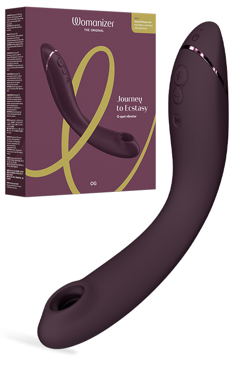 Womanizer OG - 6.9&quot; G-Spot Vibrator with Pleasure Air Stimulation