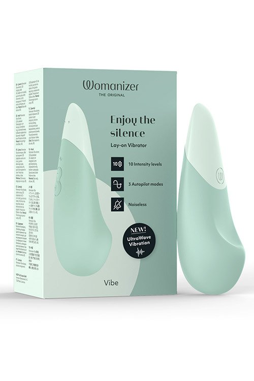 Womanizer Vibe 5.6&quot; Lay On Silent Clitoral Vibrator