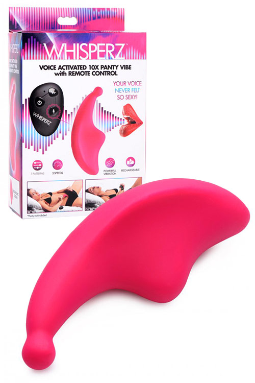 Voice Activated Silicone Panty Vibrator with Remote Control
