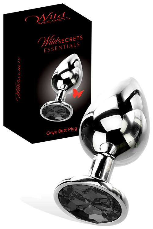 Wild Secrets Essentials 2.7&quot; Onyx Butt Plug