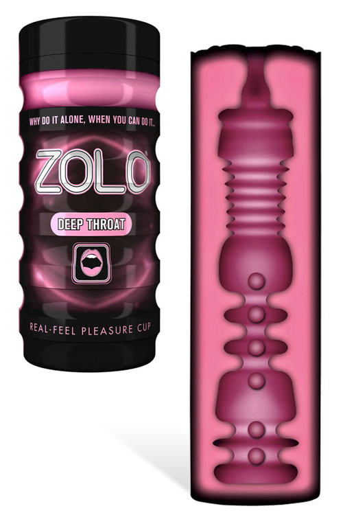 ZOLO Deep Throat Real Feel Pleasure Cup Masturbator